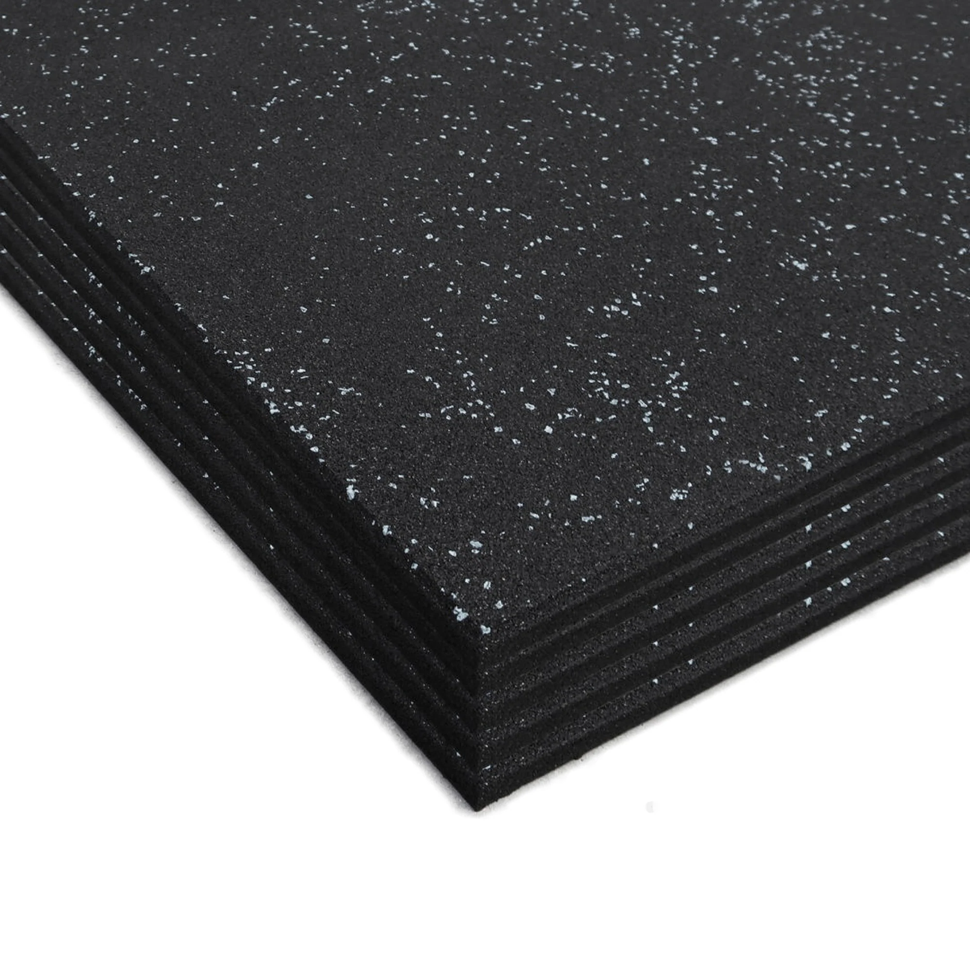 10 Pack (15mm / Gloss) Rubber Gym Flooring Mats - Image 7