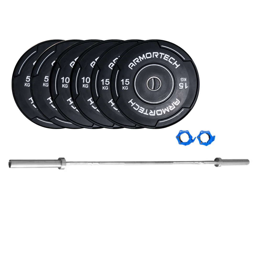 80kg Black Bumper Men's Power Package