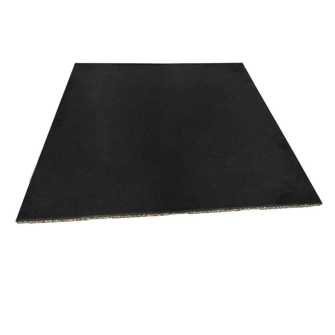 Armortech Commercial EPDM 20mm Rubber Floor Tile Black