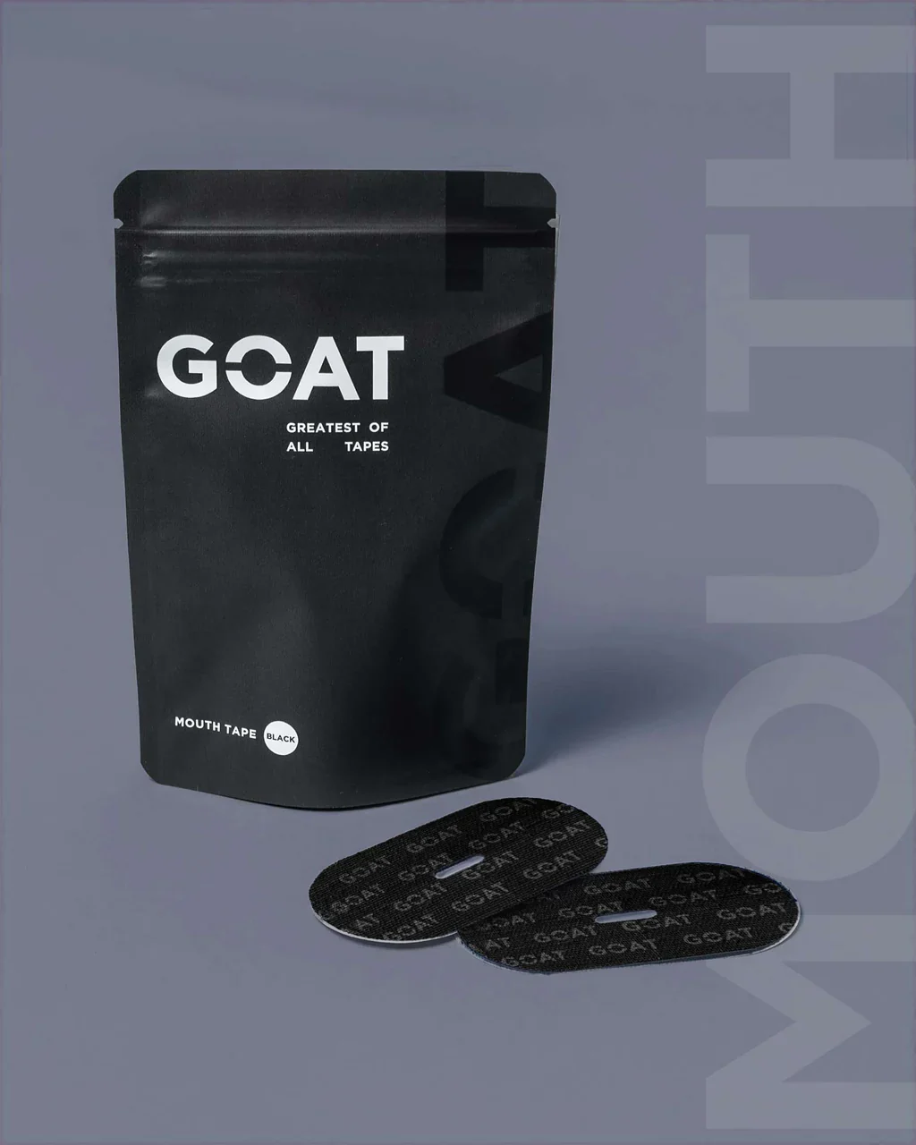 GOAT Mouth Tape w/ Slit - Black