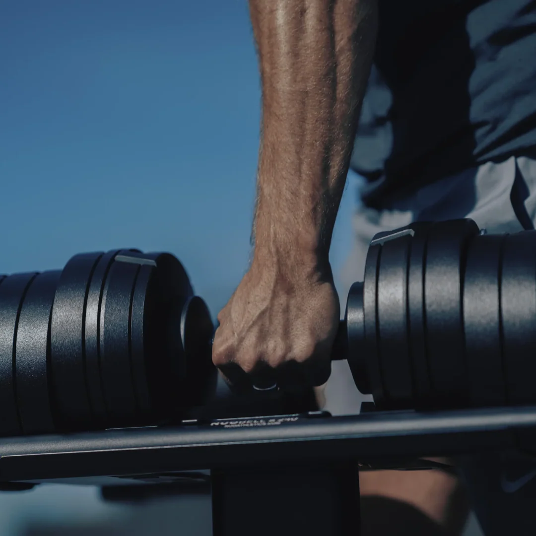 Nuobell S 240 Adjustable Dumbbell 2-40kg Pair - Image 4